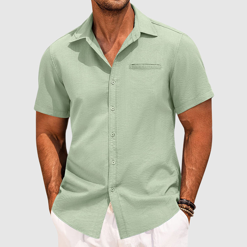 Short-Sleeved Summer Shirt For Men | Jorven 3