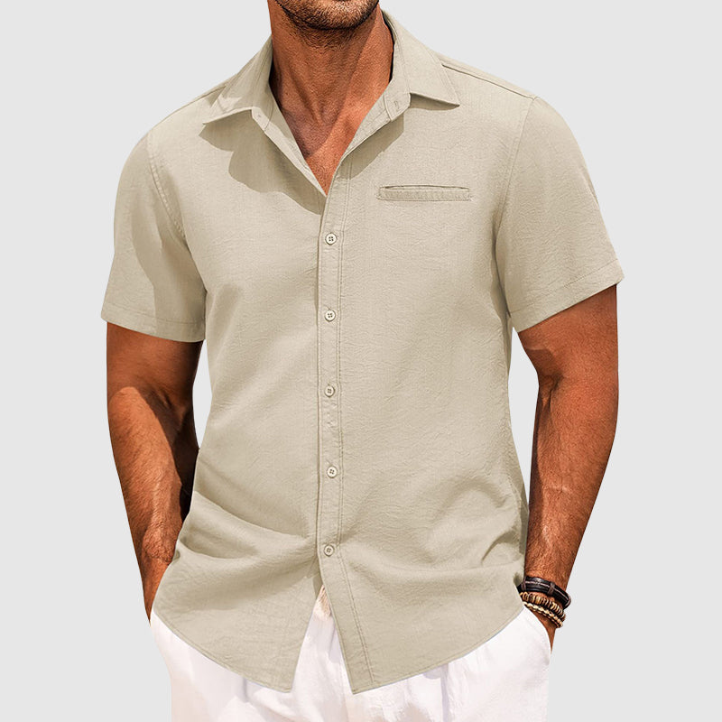 Short-Sleeved Summer Shirt For Men | Jorven 5