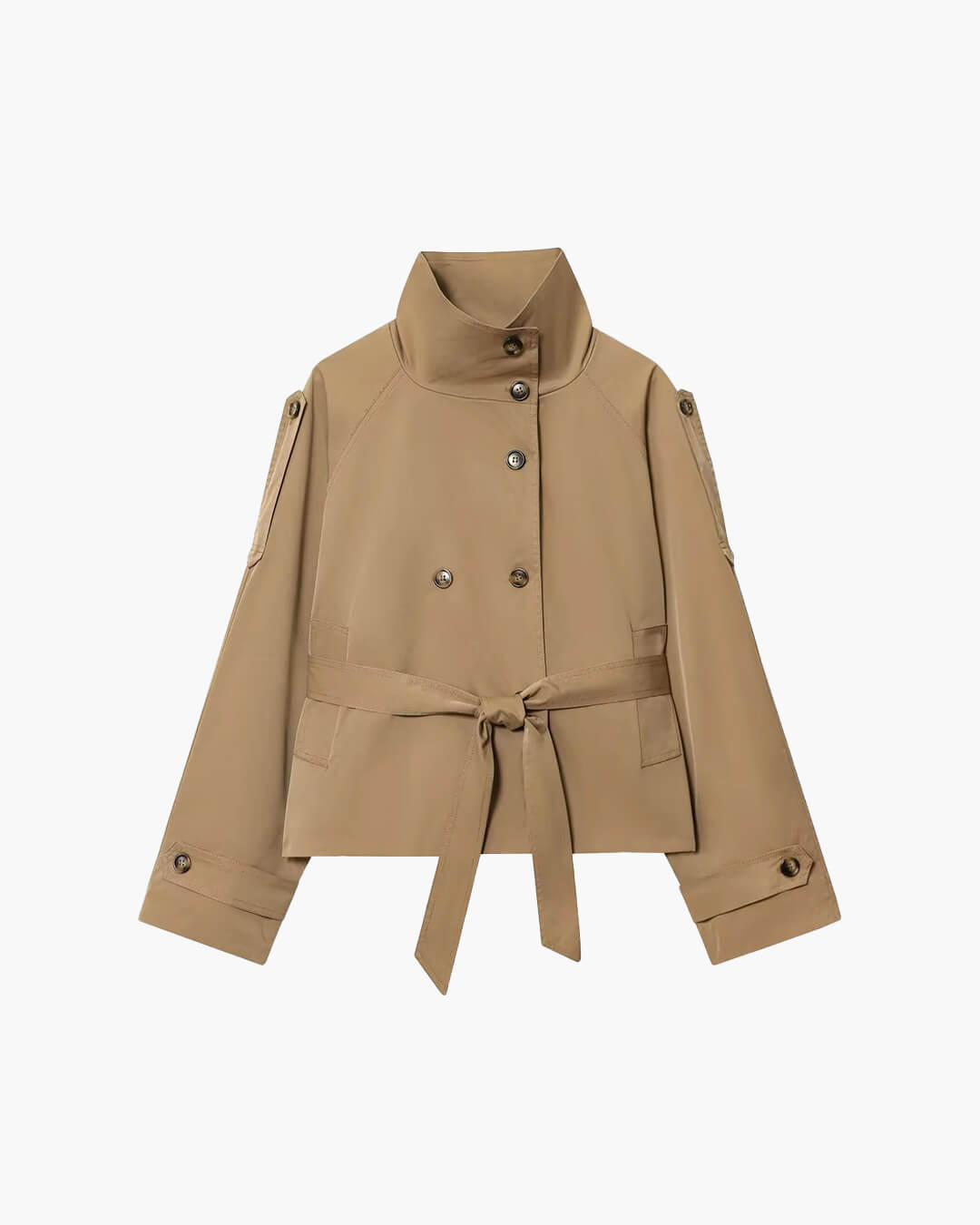 Sofina | Cropped Trench Coat Women 4