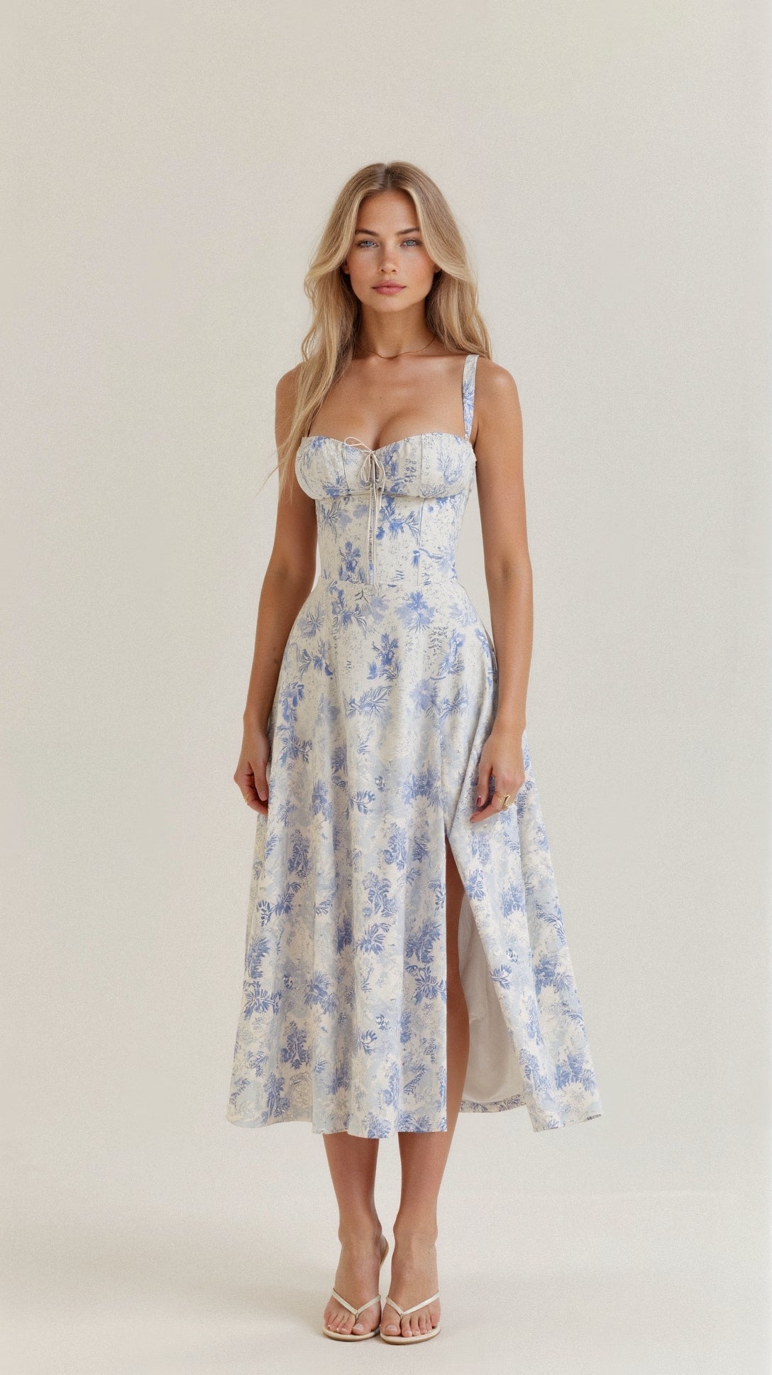 Soma | Summer Midi Dress with Side Split 8