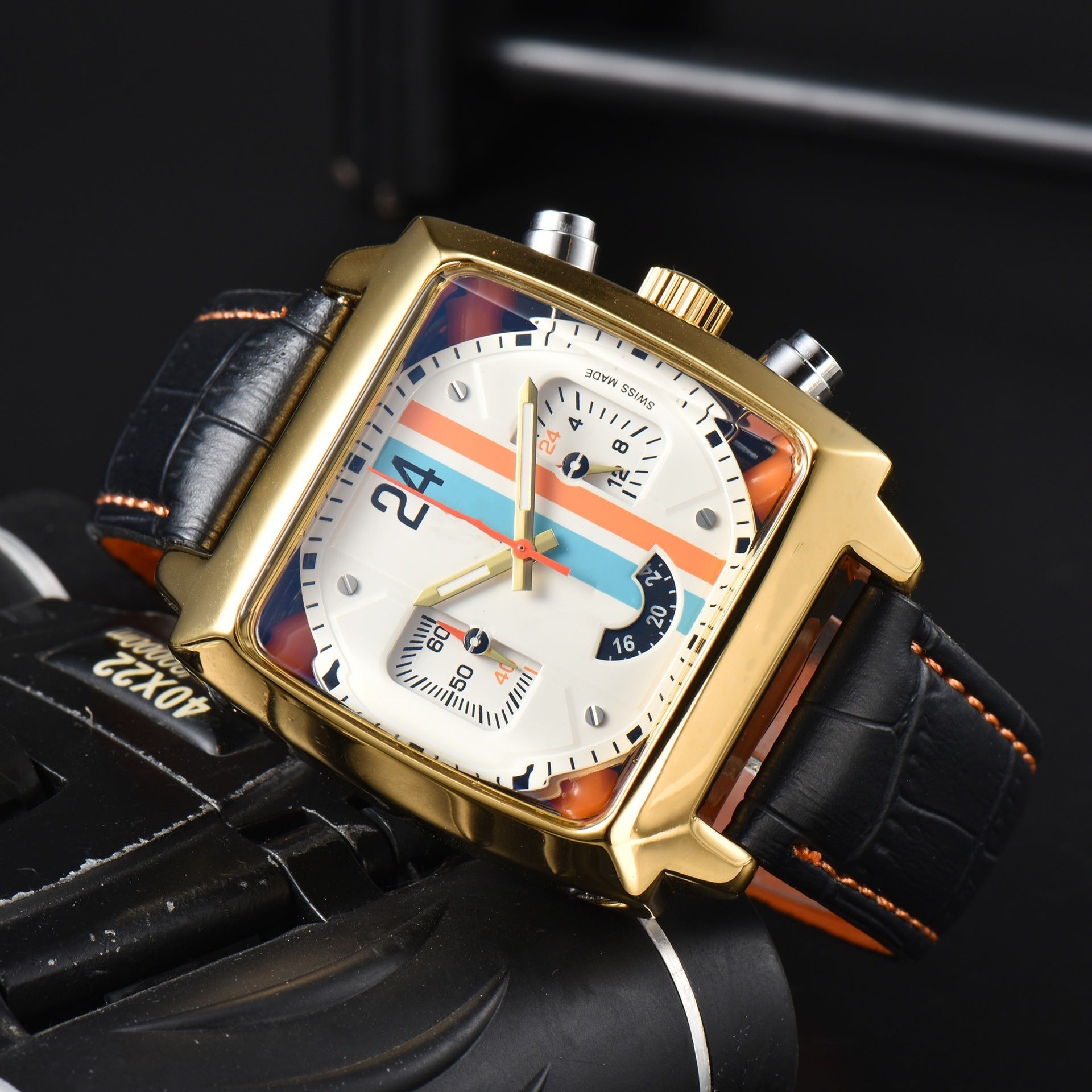 Square Chronograph Luxury Sports Watch for Men | Maxwell