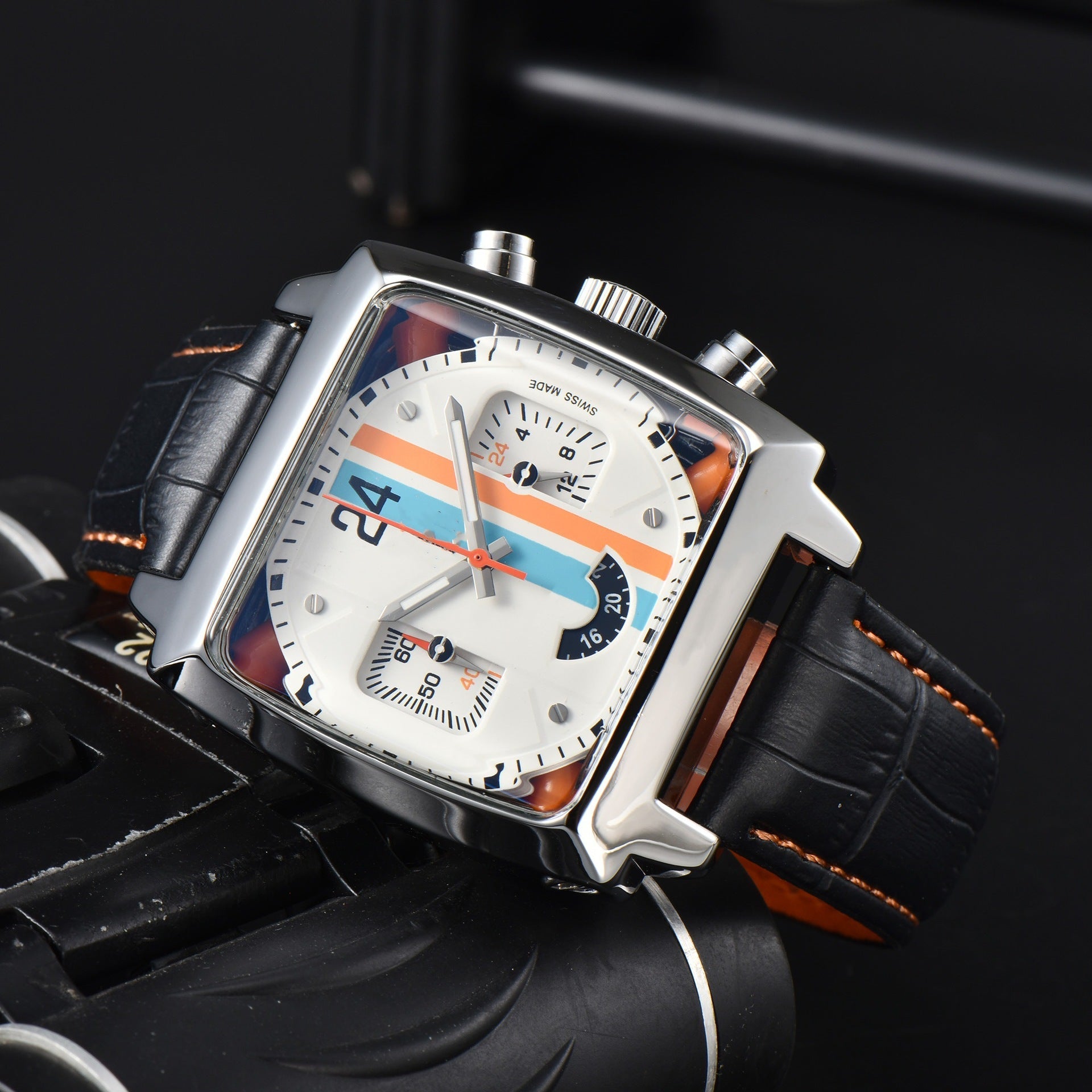 Square Chronograph Luxury Sports Watch for Men | Maxwell