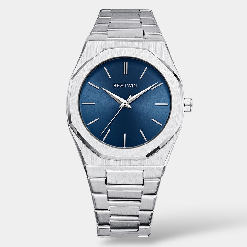 Stainless Steel Quartz Watch for Men | Alexander
