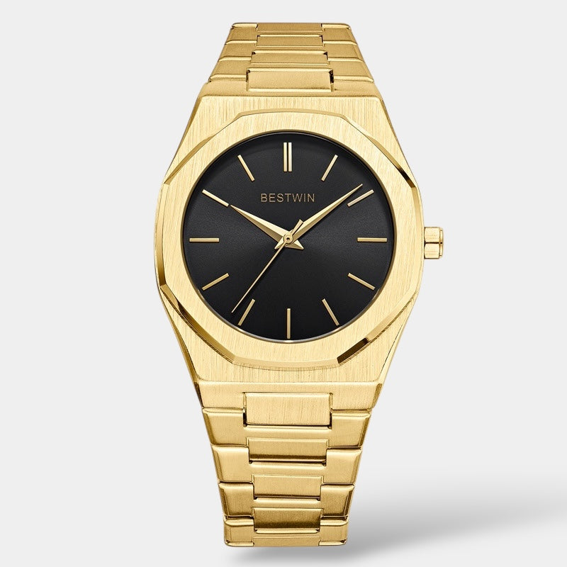 Stainless Steel Quartz Watch for Men | Alexander