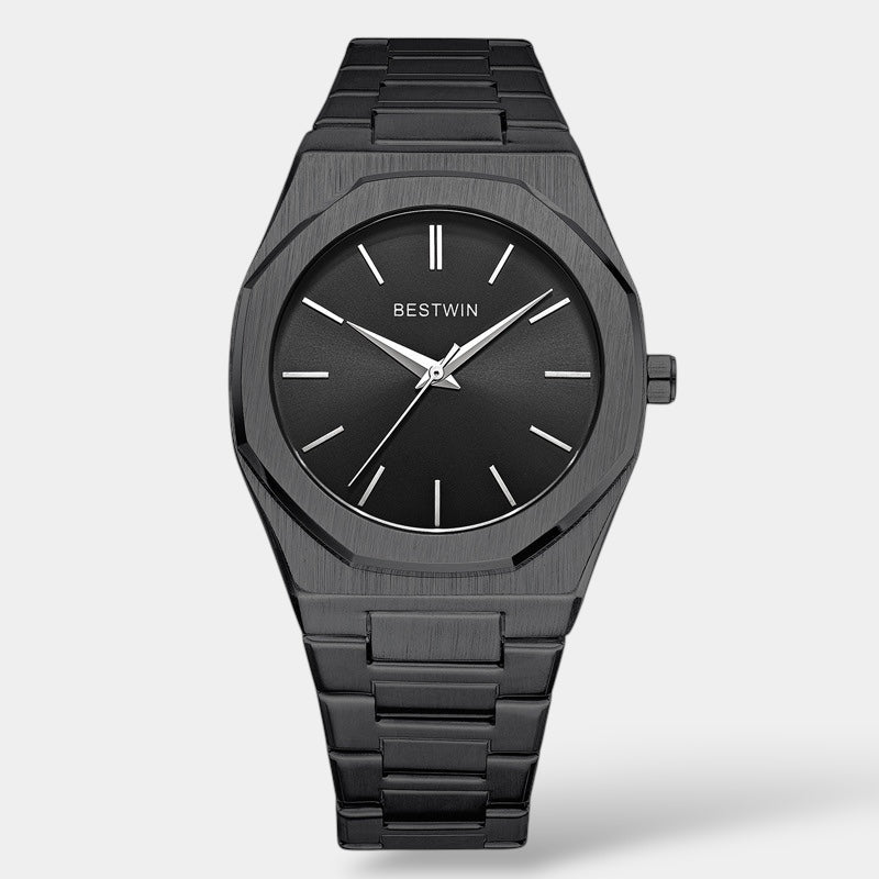Stainless Steel Quartz Watch for Men | Alexander