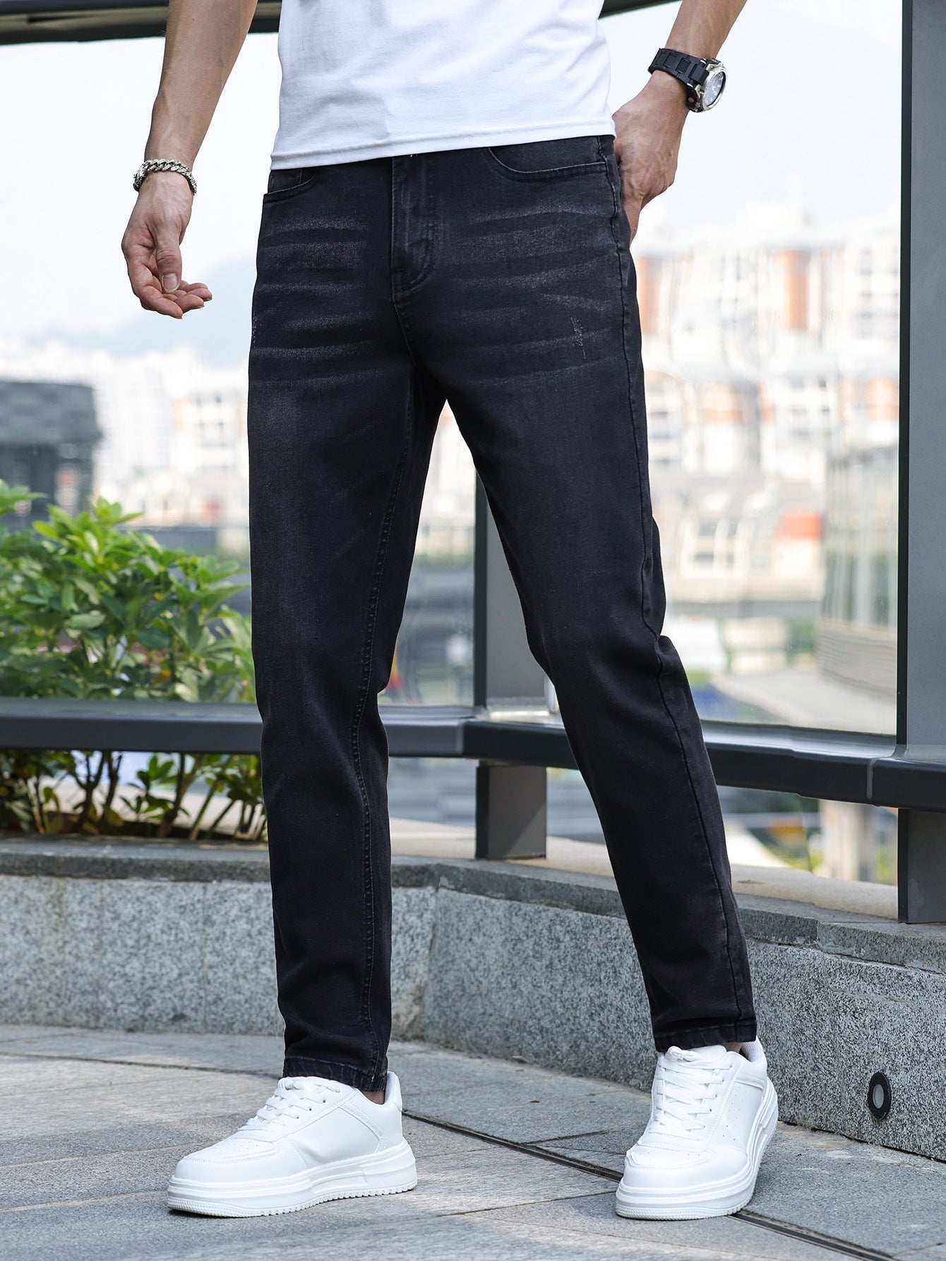 Stretch Denim Jeans for Men | Dervan