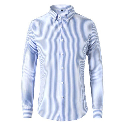Striped Long Sleeve Button Down Shirt for Men | Julian