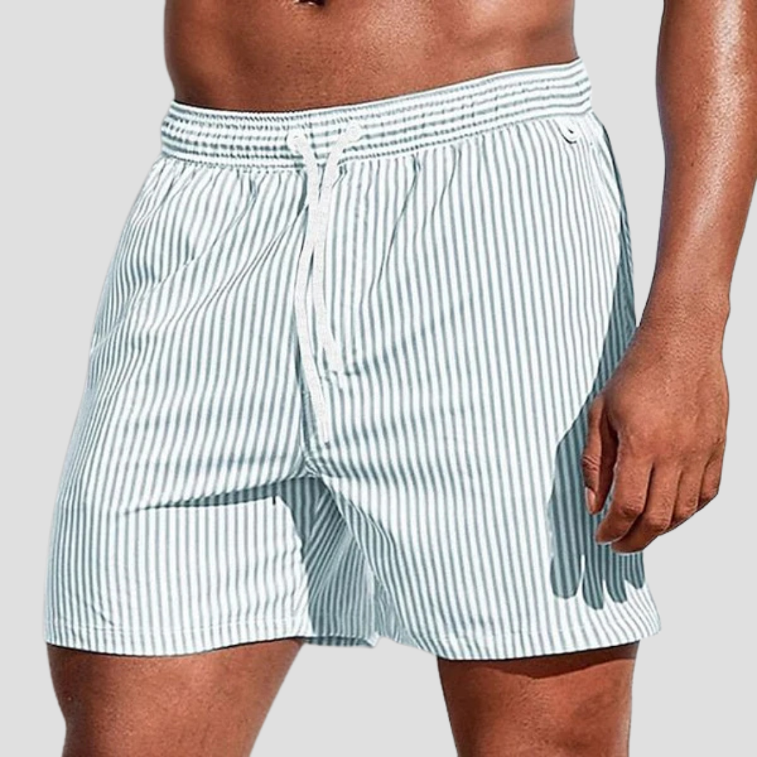 Striped Swim Shorts For Men | Jorven 5