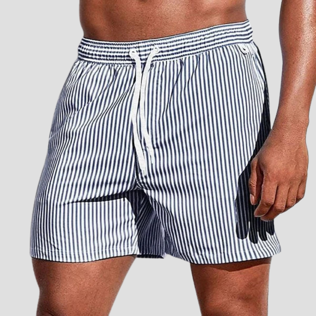 Striped Swim Shorts For Men | Jorven 6