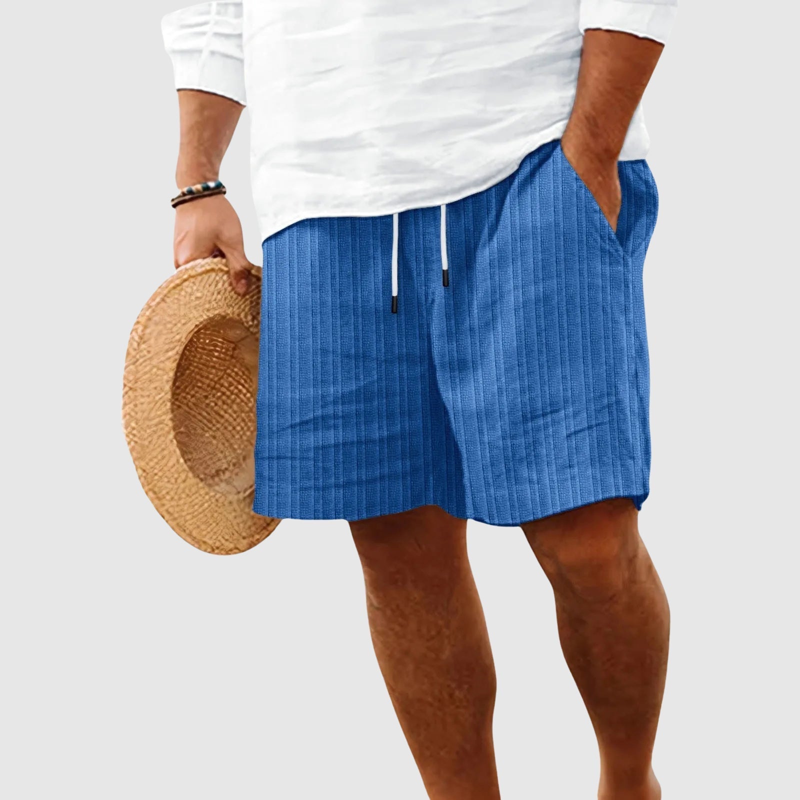 Sunset Striped Shorts For Men | Kylor 4