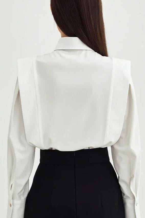 Tailored Button-Down Shirt Chic Style For Women | Jorina 2