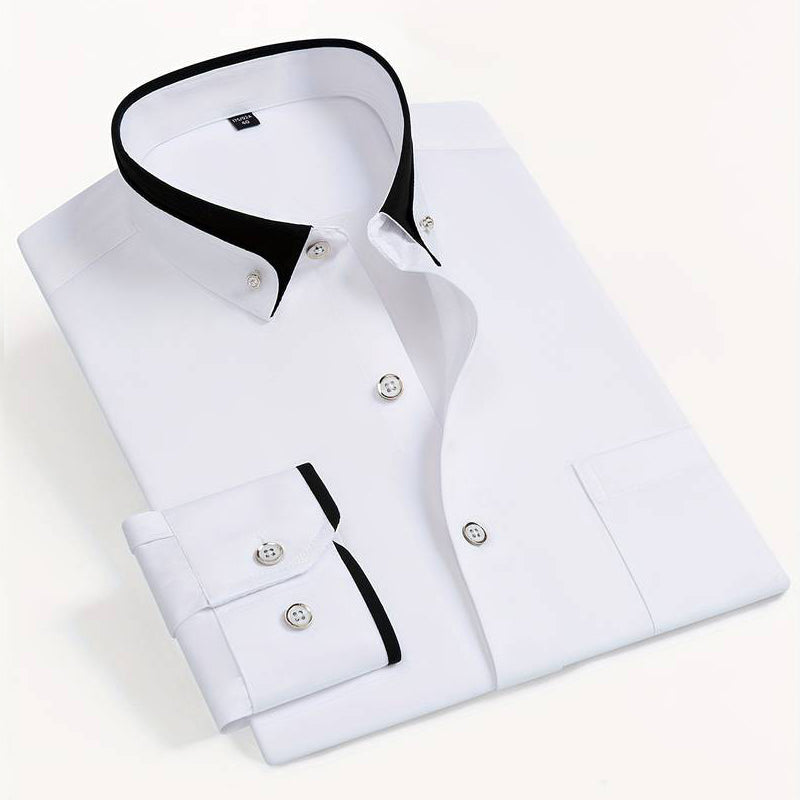 Tailored Dress Shirt Modern Fit For Men | Brevin 0