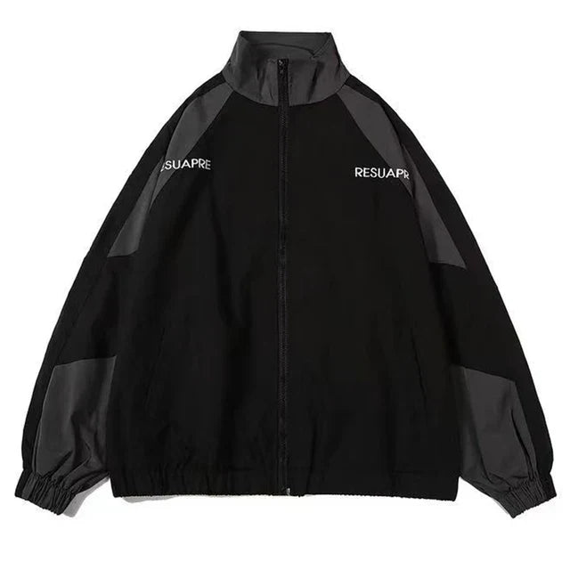 Trevon | Oversized Zip-Up Windbreaker Jacket 4