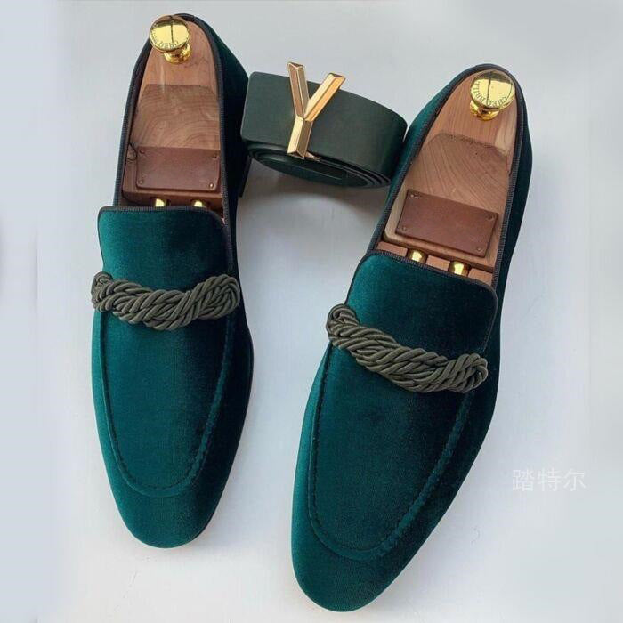 Velvet Loafers Stylish Design For Men | Jorven 1