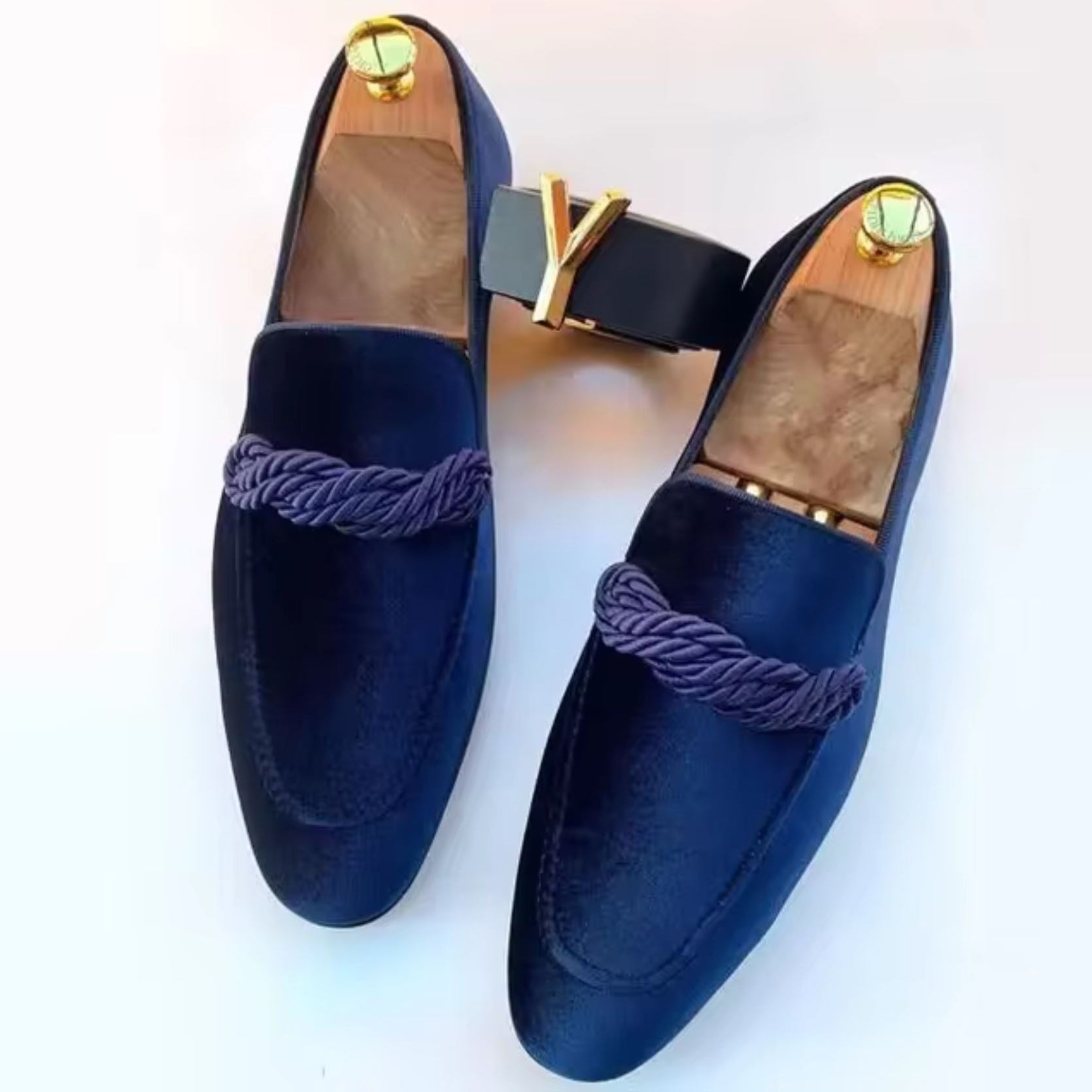 Velvet Loafers Stylish Design For Men | Jorven 2