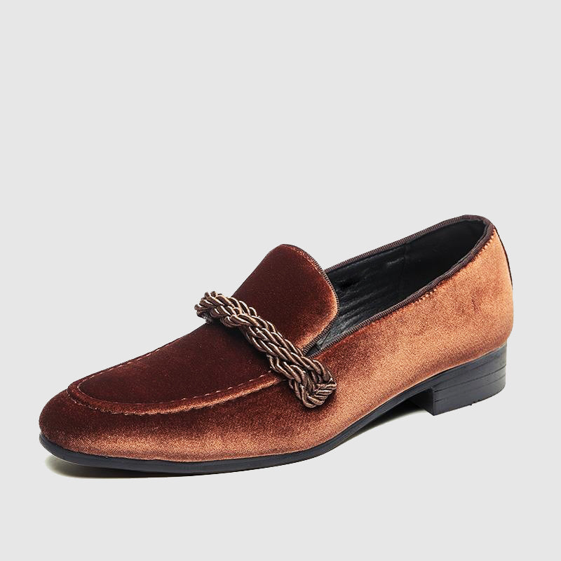 Velvet Loafers Stylish Design For Men | Jorven 4