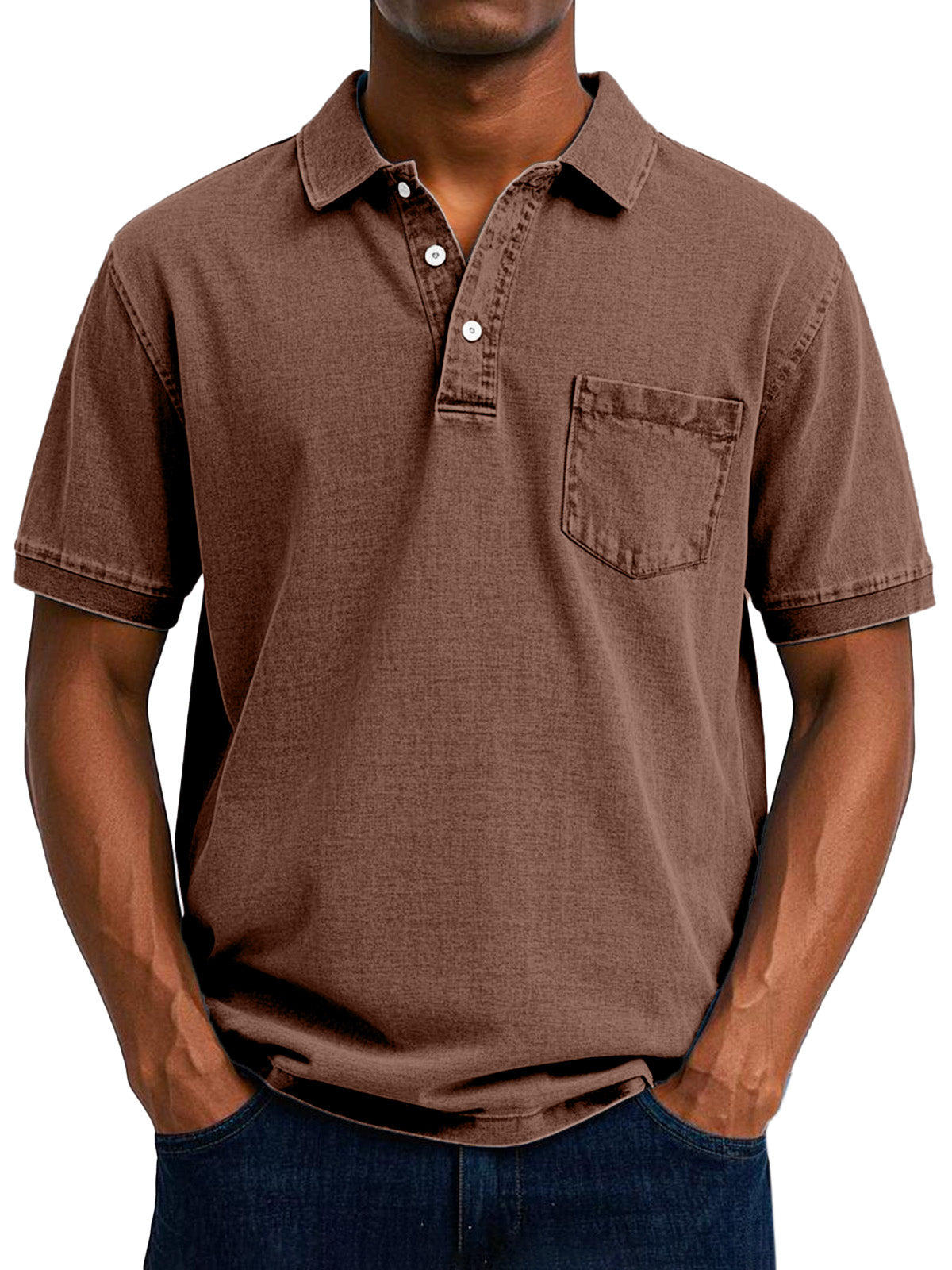 Vintage Casual Polo Shirt For Men | Jorven 8
