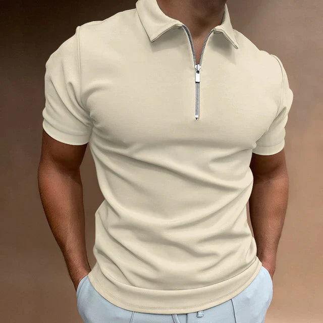 Zipper Polo Shirt for Men | Marco