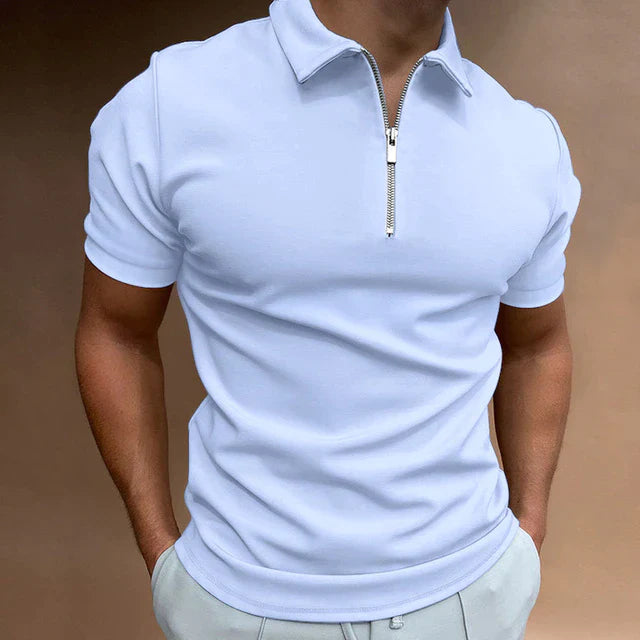 Zipper Polo Shirt for Men | Marco