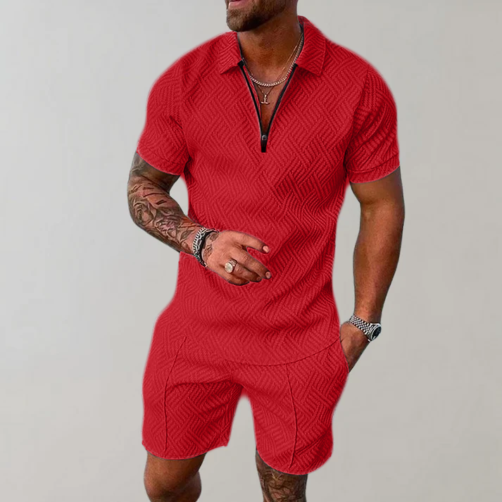 Zyleno | Modern Zip Polo Set 5