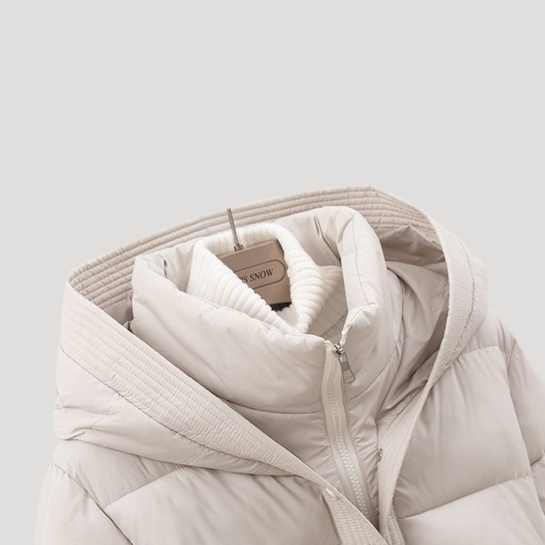 Belted Puffer Jacket Stylish Design For Women | Zanthea 5