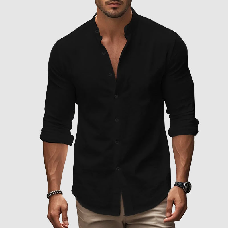 Breezy Linen Shirt Stylish Design For Men | Jorven 1