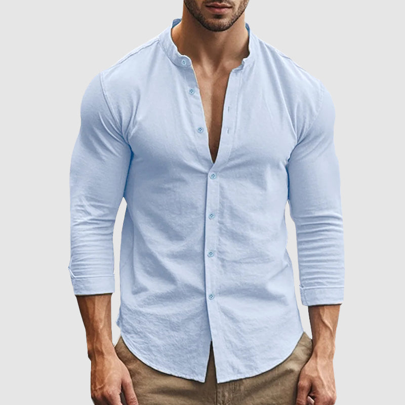 Breezy Linen Shirt Stylish Design For Men | Jorven 2