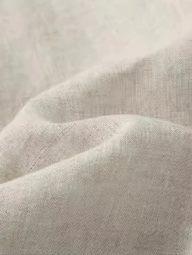 Breezy | Baggy Wide Leg Linen Pants Relaxed Fit 4