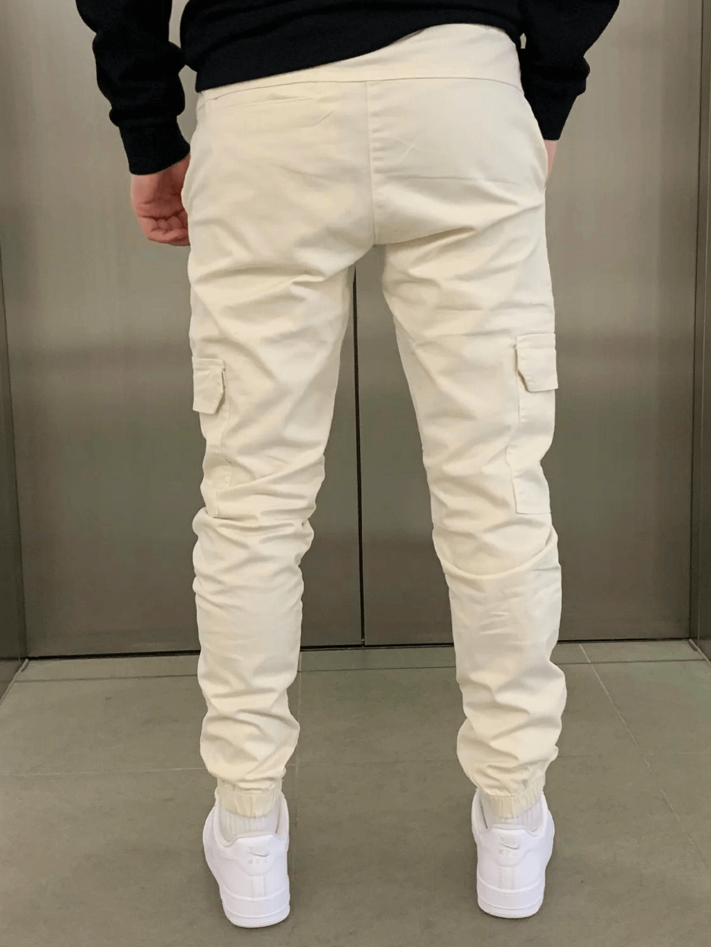 Caro | Skinny Cargo Joggers with Drawstring 4