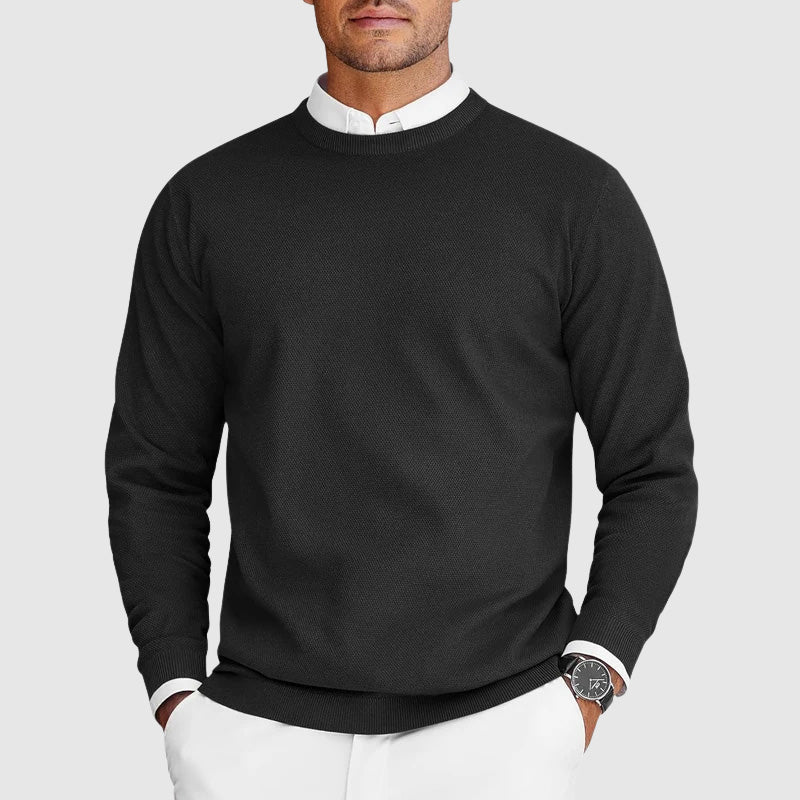Casual Crew Neck Sweater For Men | Lirven 0