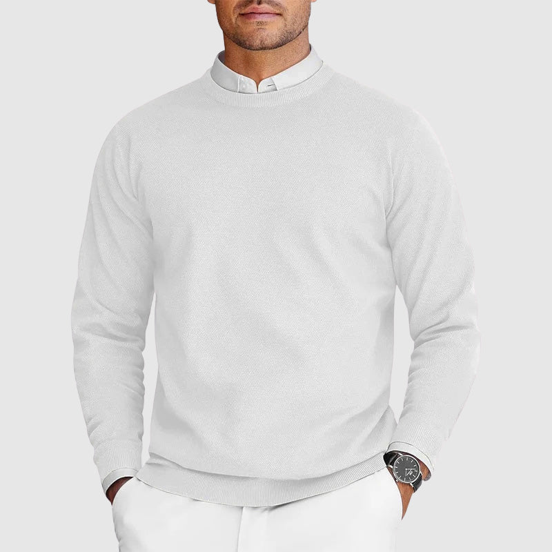 Casual Crew Neck Sweater For Men | Lirven 1
