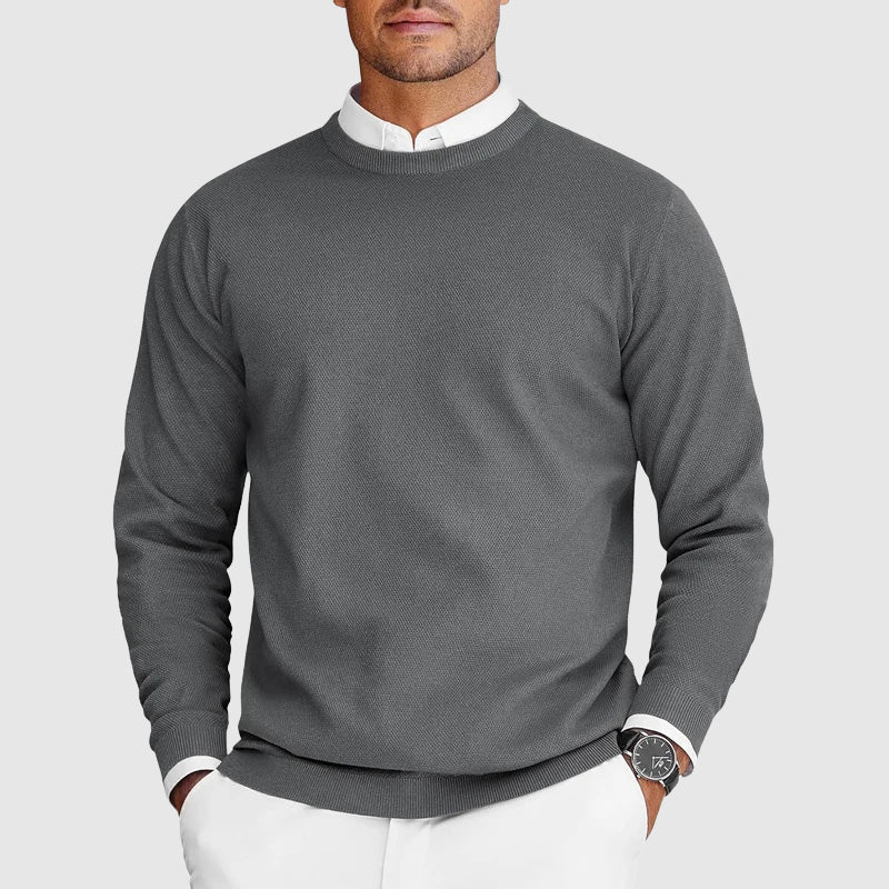 Casual Crew Neck Sweater For Men | Lirven 3