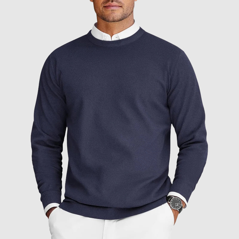 Casual Crew Neck Sweater For Men | Lirven 4