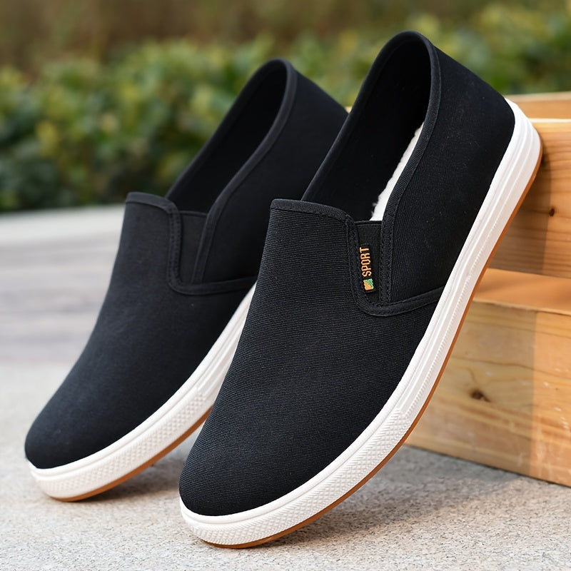 Casual Slip-On Canvas Shoes for Men | Orion