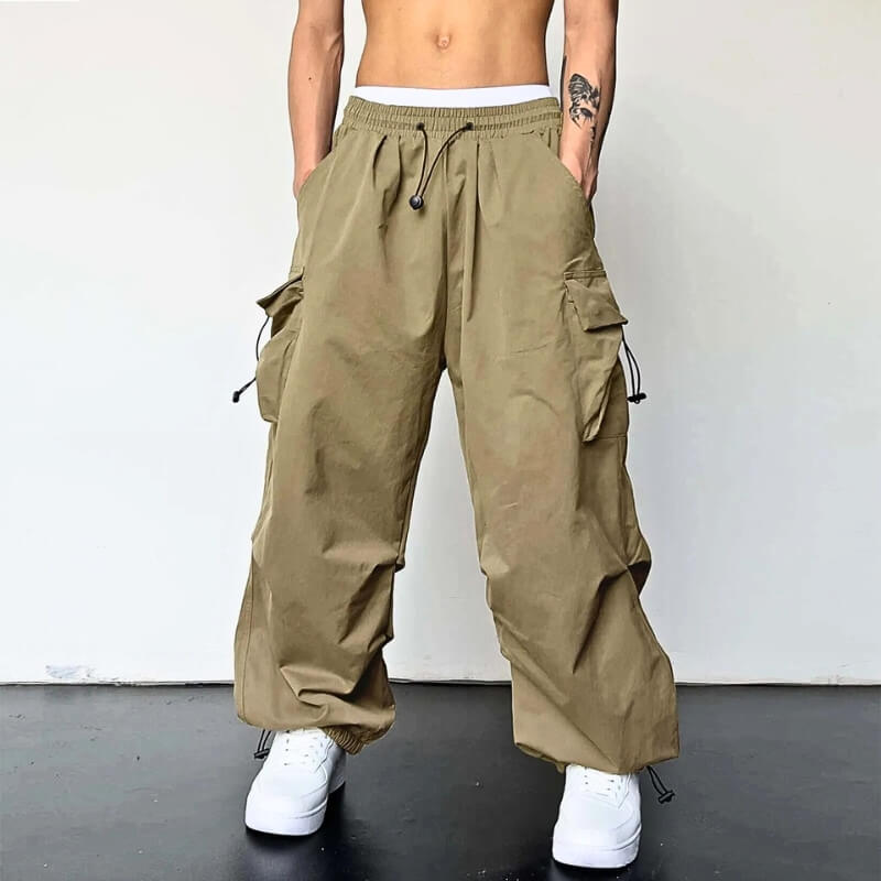 Cavo | Loose Fit Cargo Joggers with Elastic Waist 0
