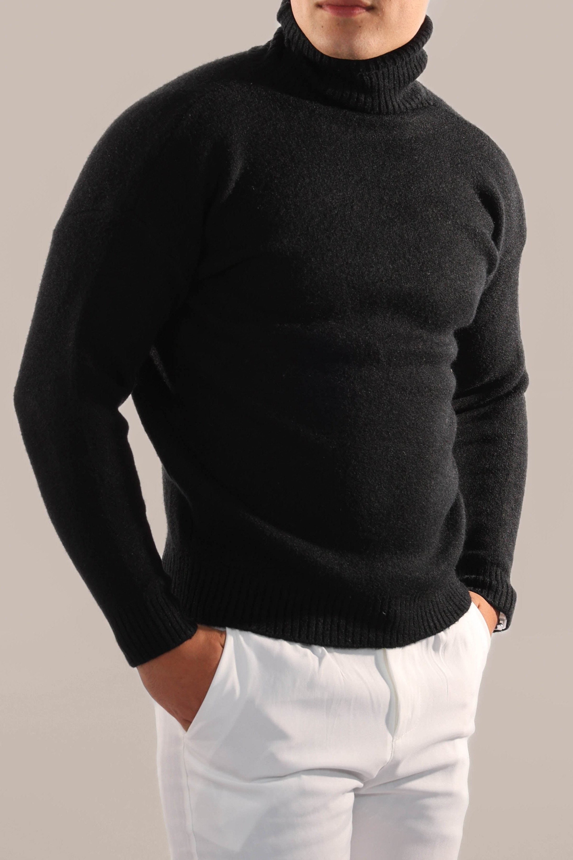 Classic Slim Fit Turtleneck Sweater for Men | Philip