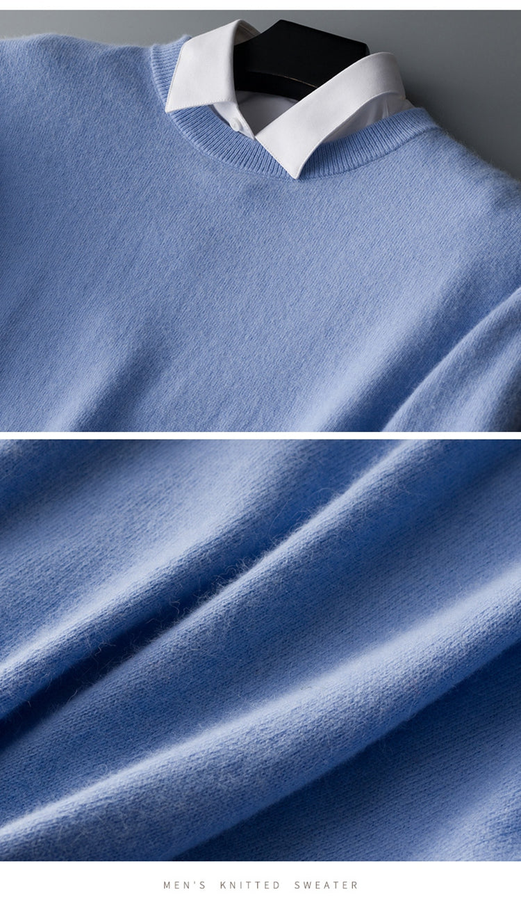 Classic V-Neck and Crew Neck Cashmere Blend Sweater for Men | Hugo