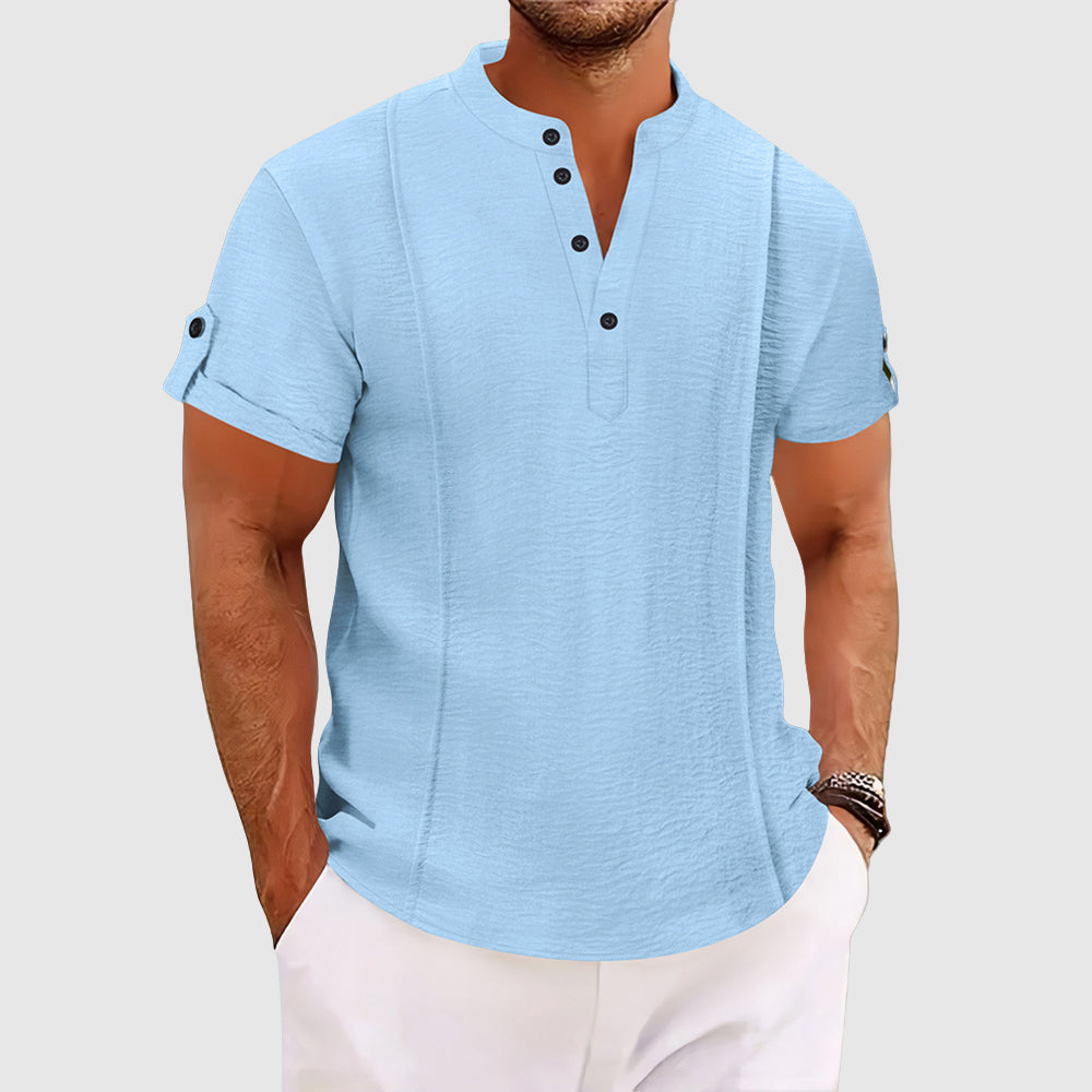 Coastal Breeze Shirt For Men | Jorven 0