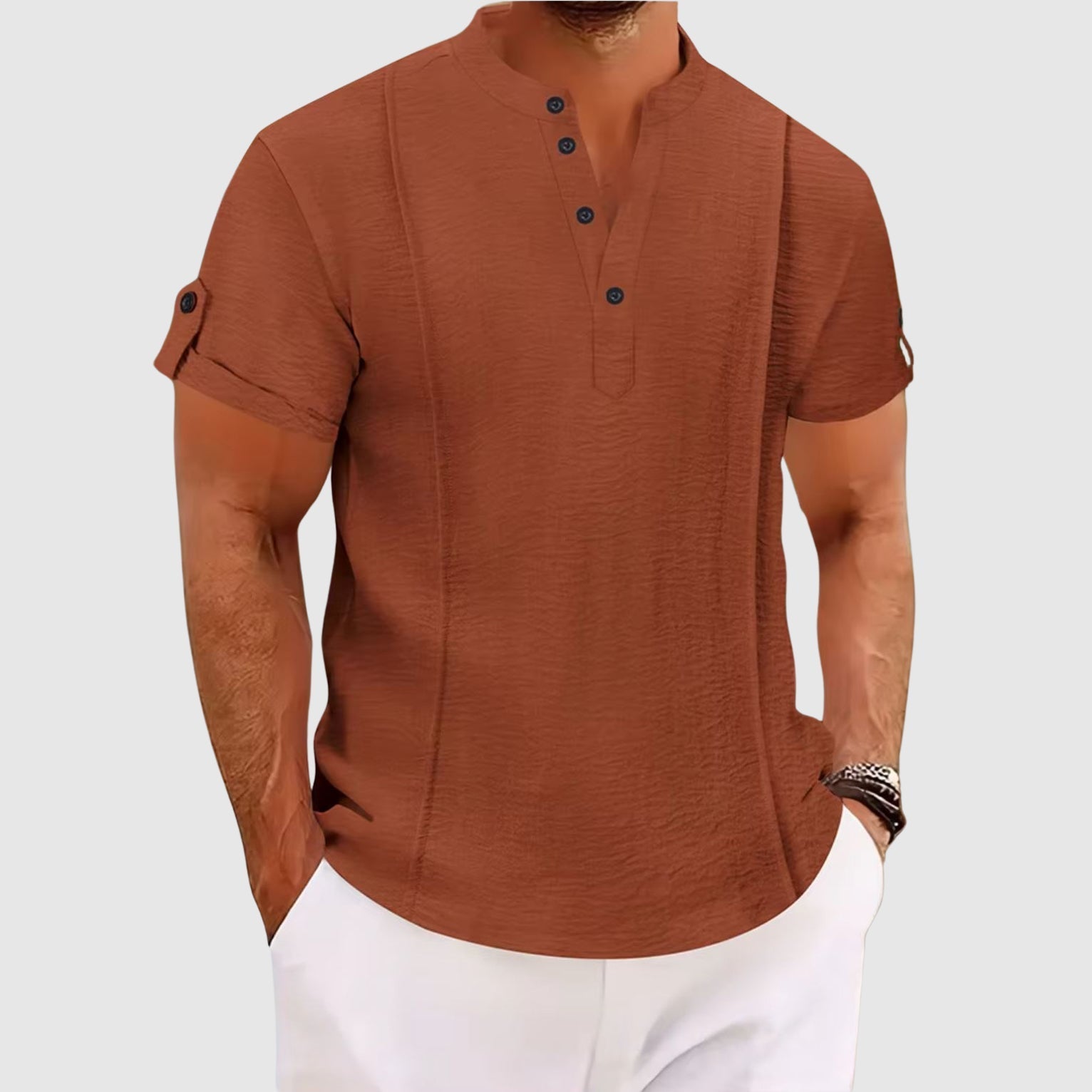 Coastal Breeze Shirt For Men | Jorven 2