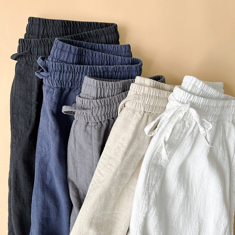 Comfy Linen Pants For Men | Jorven 7