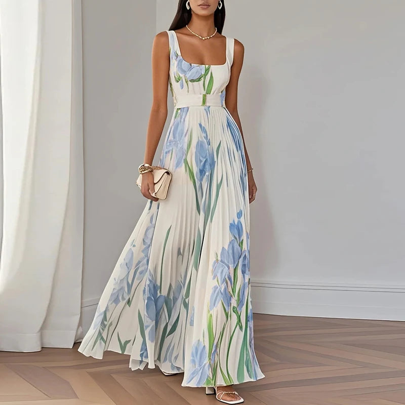 Floral Maxi Dress Elegant Style For Women | Zilana 0