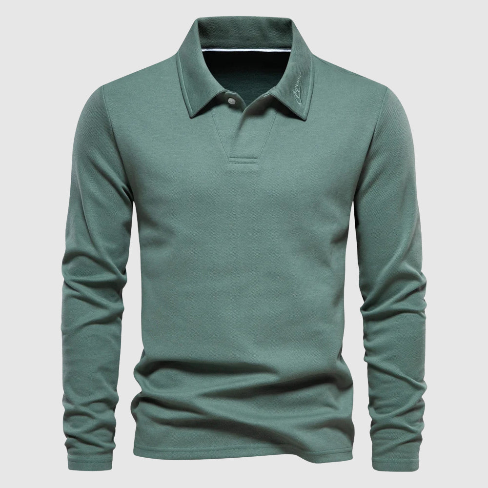 Full Sleeve Polo Shirt For Men | Jorvin 3