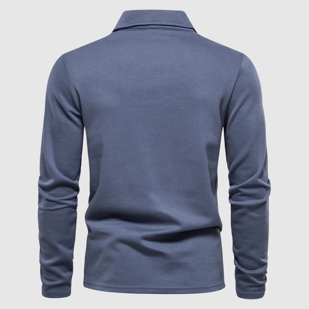 Full Sleeve Polo Shirt For Men | Jorvin 4