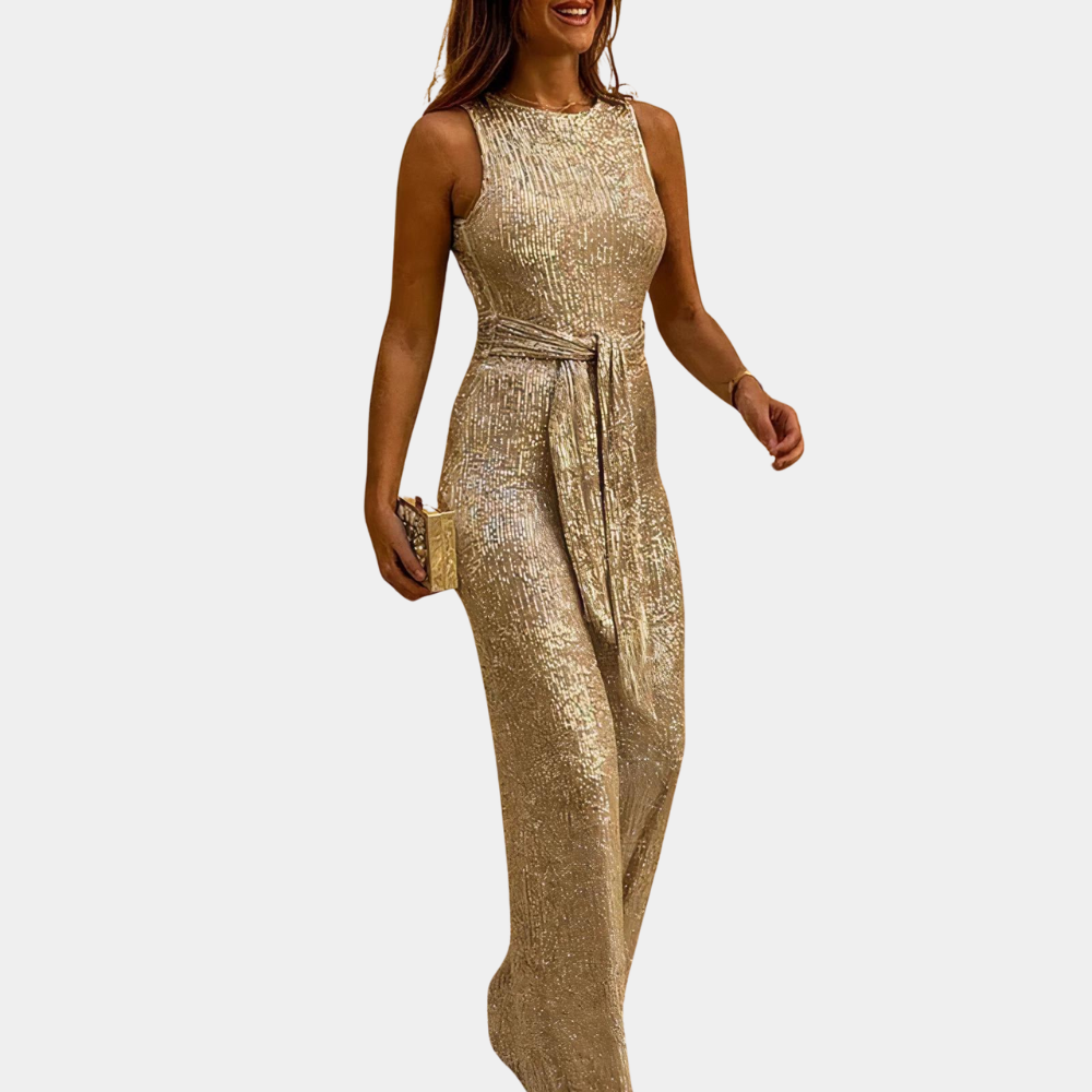 Glimmer | Sequin Jumpsuit Women 2
