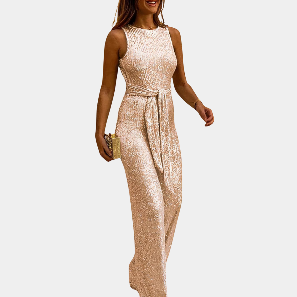 Glimmer | Sequin Jumpsuit Women 3