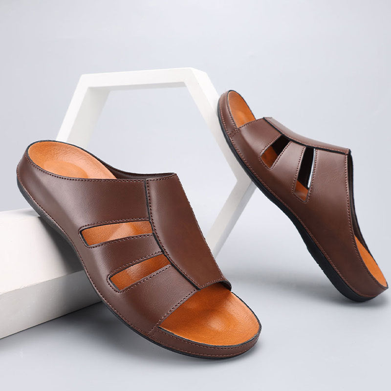 Handcrafted Leather Sandals For Men | Jorven 4