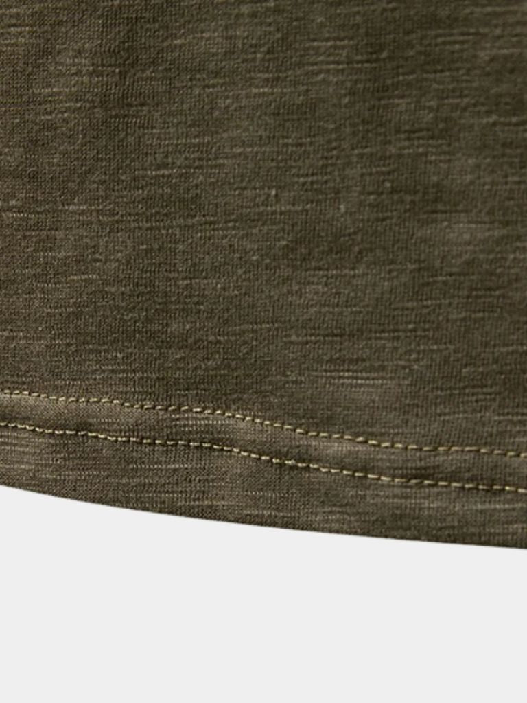 Hendry | Henley Neck Long Sleeve T-Shirt 6