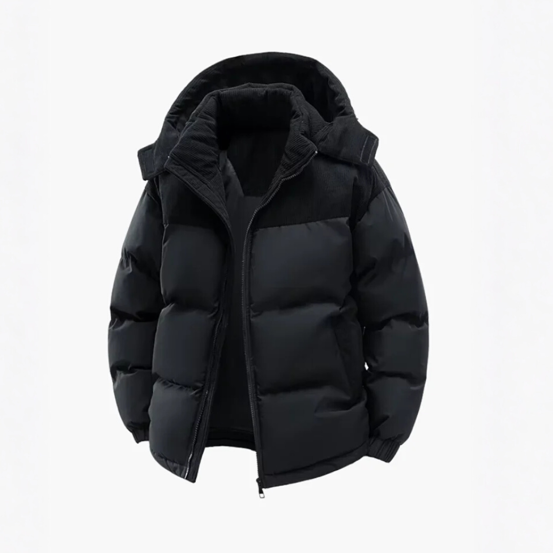 Insulated Hooded Puffer Jacket For Men | Jorven 0