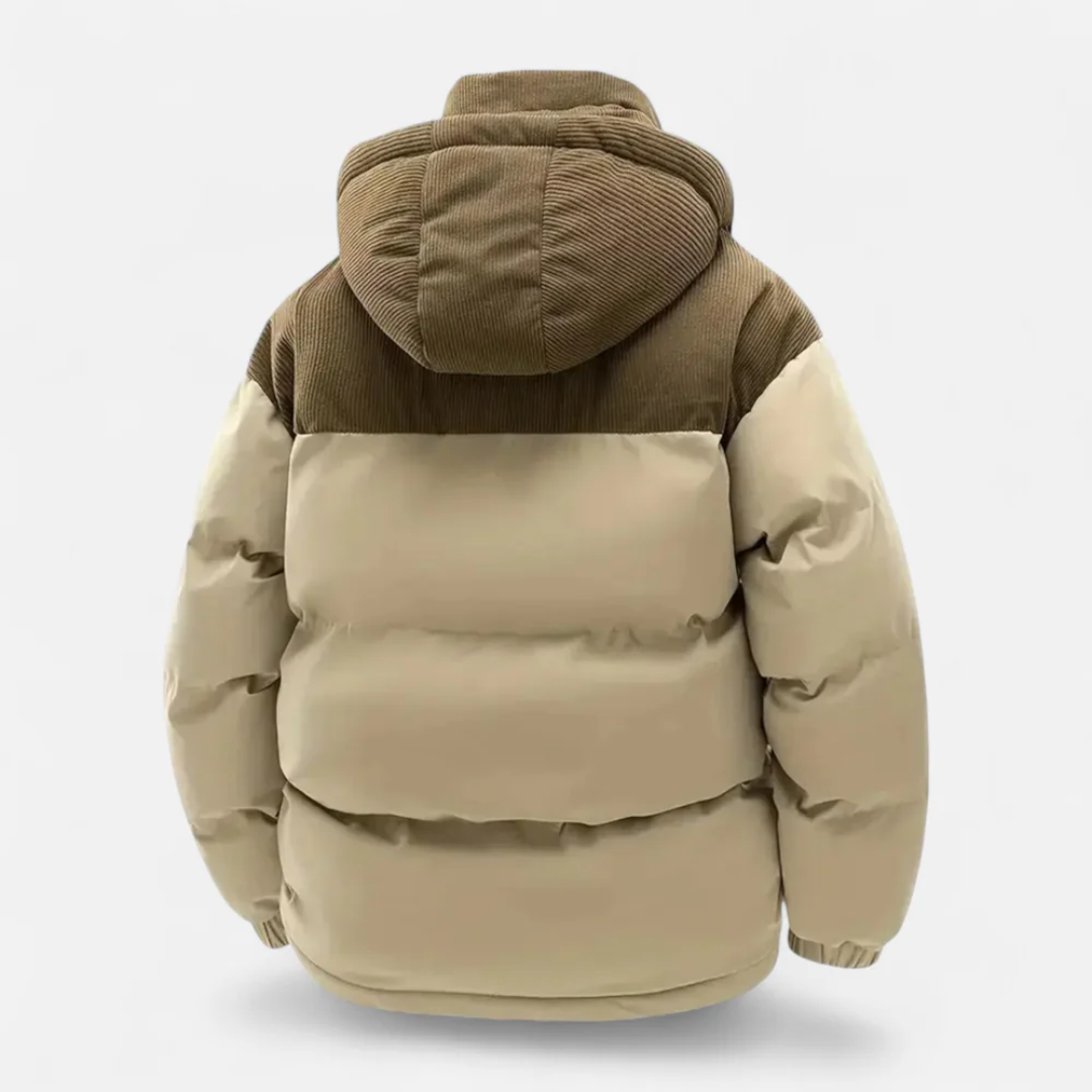 Insulated Hooded Puffer Jacket For Men | Jorven 6