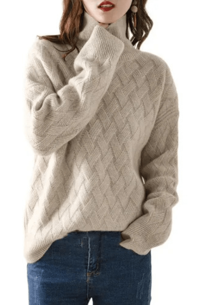 Knit Sweater Oversized Fit For Women | Lirena 2